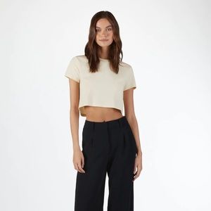 Cuts Almost Friday Tee Cropped